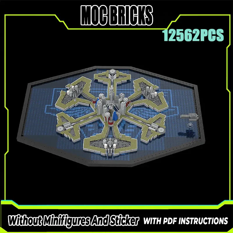 

Строительные блоки Moc, город Атлантиды, технология, модульные кирпичи, модель, подарки, рождественские игрушки, наборы «сделай сам», сборка