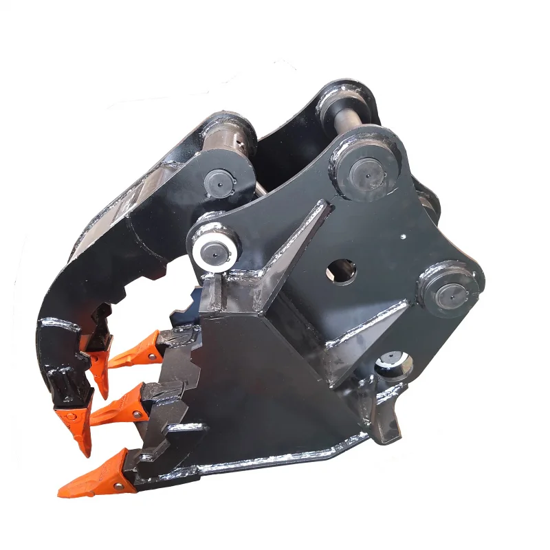 

Mini Attachment Bucket Graple Grab Hydraulic Thumb For 2Ton