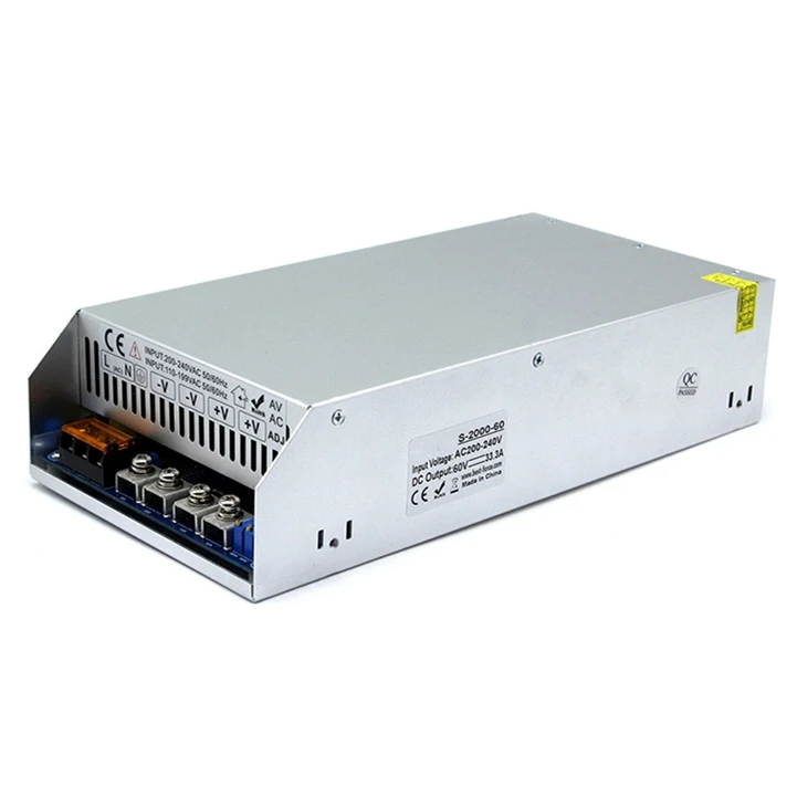 

High quality AC to DC 24V 36V 48V 60V 80V 90V 2000W Switching Power Supply with PFC