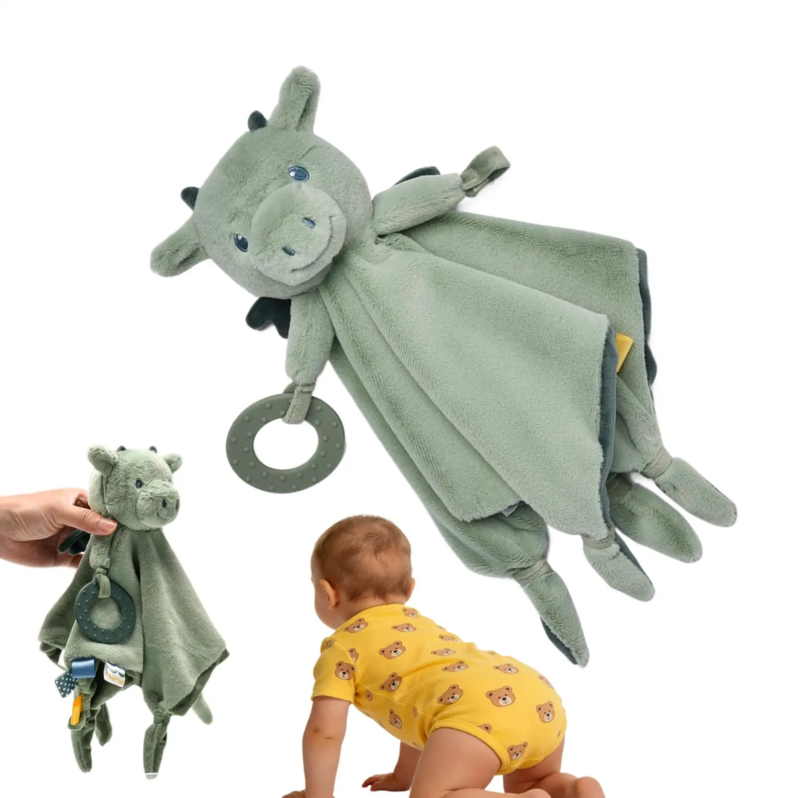 

Security Blankets For Kids Cute Soft Stuffed Animals Child Security Blanket With Stuffed Animal For Boys Girls Nursery Daycare