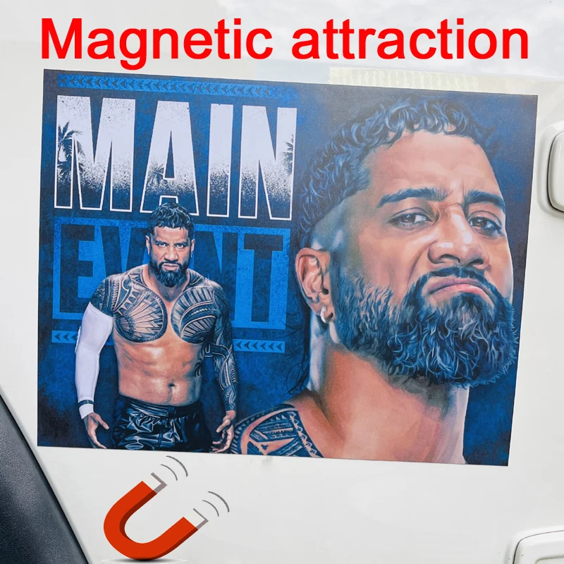 

Jey Uso Royal Rumble Point Photograph Car stickers ROMAN REIGNS