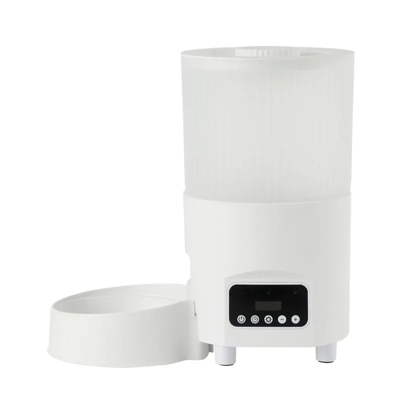 Automatic Pet Feeder for Dogs and Cats Smart Timing Quantitative Food & Water Remote Visual Button Control