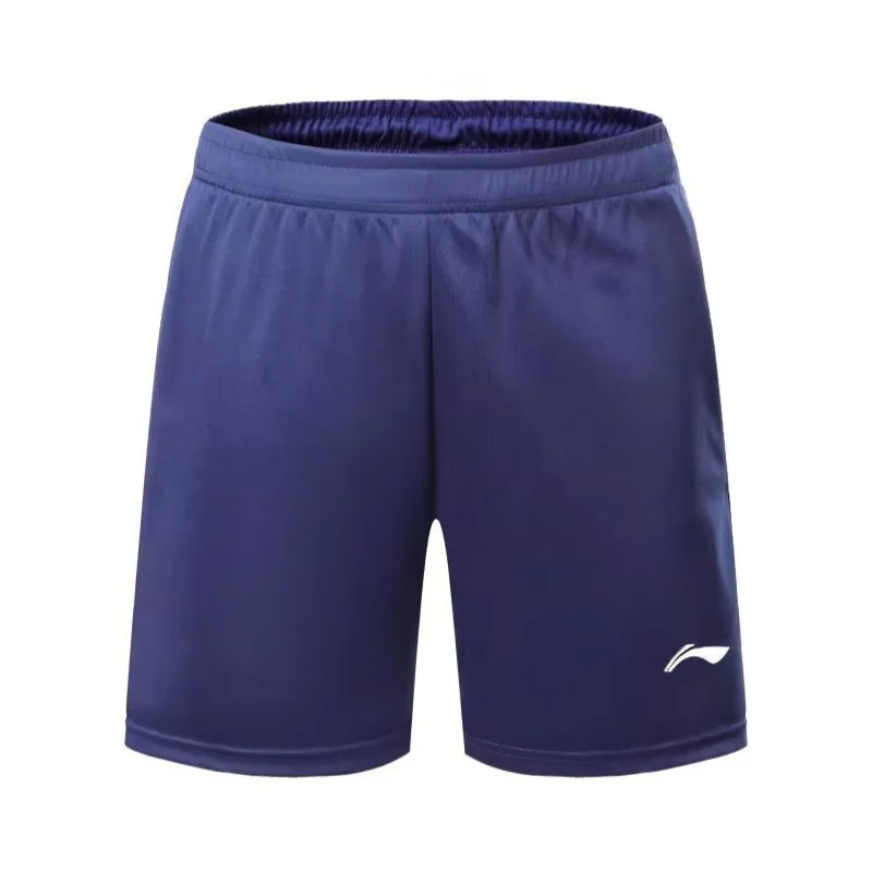 Nieuwe veelkleurige tafeltennis sportbroek badminton wedstrijdtraining ademende sneldrogende hardloopshort met zakken