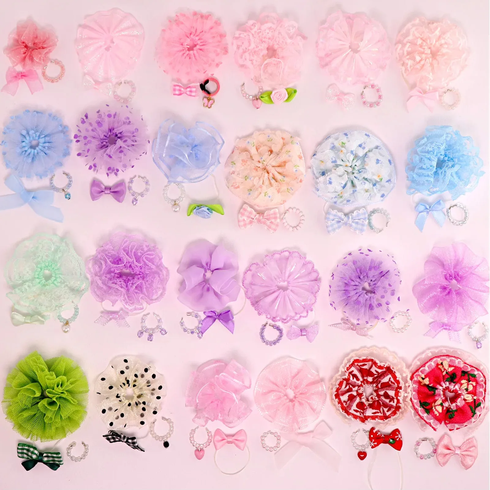 

3PCS Skirt Accessories LPS Mini Pet Shop Accessories Random Skirt Collars For Short Hair Cat and Collie (Excluding Toys)
