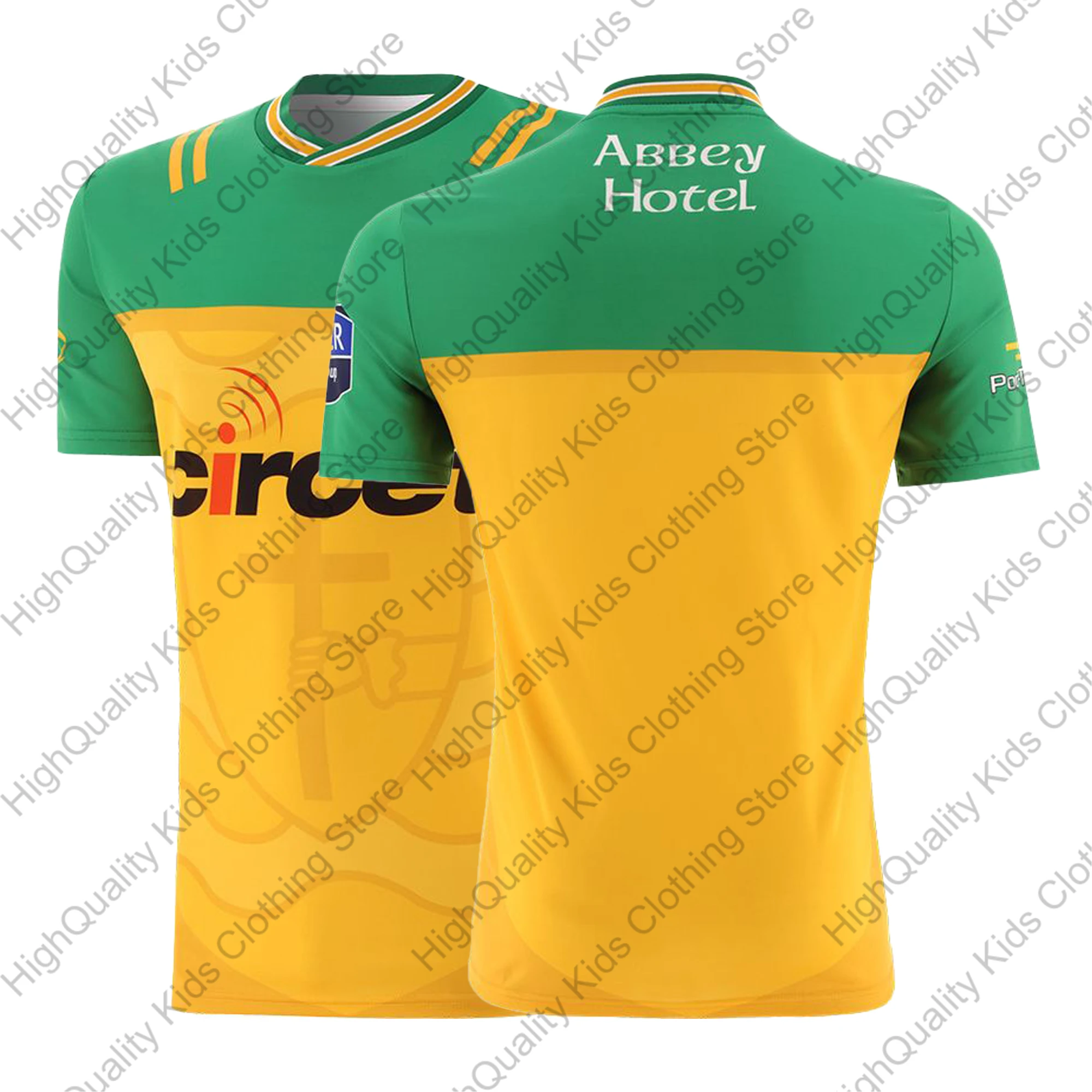 2024 New Arrival Donegal GAA Home Football Jersey For Adults Kids Summer Sports Soccer Training Tee Aldults Kids Tops Clothing