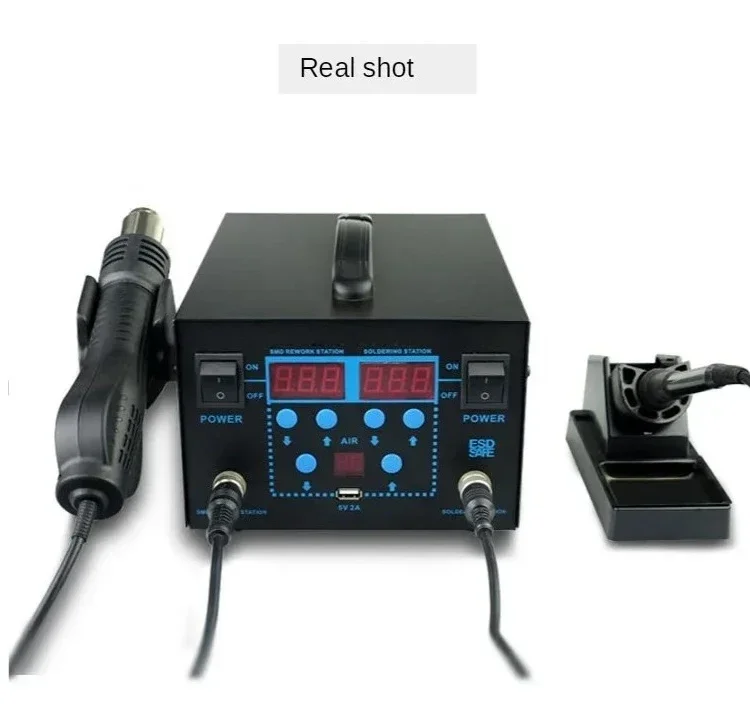 

Desoldering Station Air Gun Repair Electric Soldering Iron Yaogong 862BD+ Hot 2-in-1 Digital Adjustable Mobile Phone Electronic