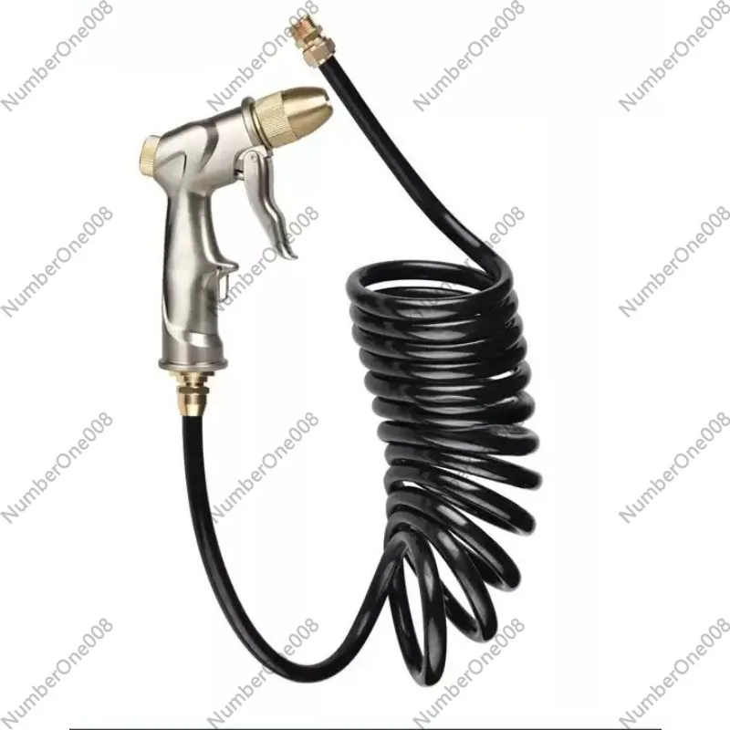 For All-Metal High-Pressure Water Gun CNC Machine Tool Flushing Gun Spray Gun for CNC Machining Center Cleaning