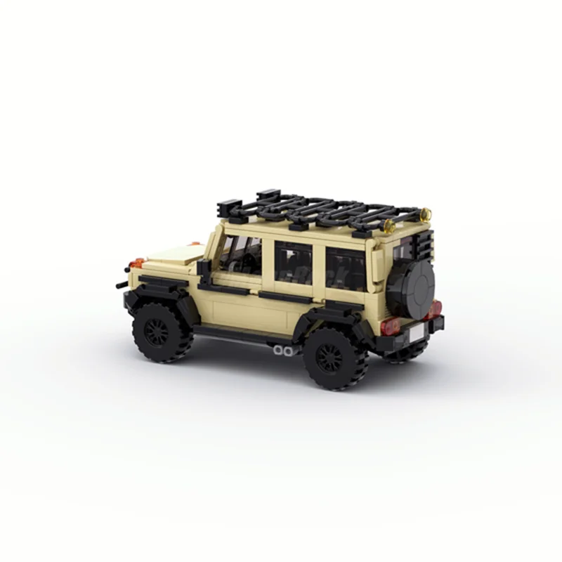 City MOC Armoring Car G300P G63 Brabus Sprinter 4x4 Building Blocks Toys Brick Ideal Military Off -road Vehicle Transport Troops