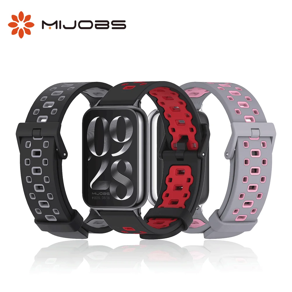 For Xiaomi Mi Smart Band 9 Pro Strap Bracelet Global Version Mi Band 9 Pro Silicone Rubber Band Waterproof Mi 9pro Wristband