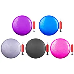 Yoga Balance Ball Gym stabilità gonfiabile Wobble Training cuscino bilanciato Fitness Massage Pad Mat Disc Cushion