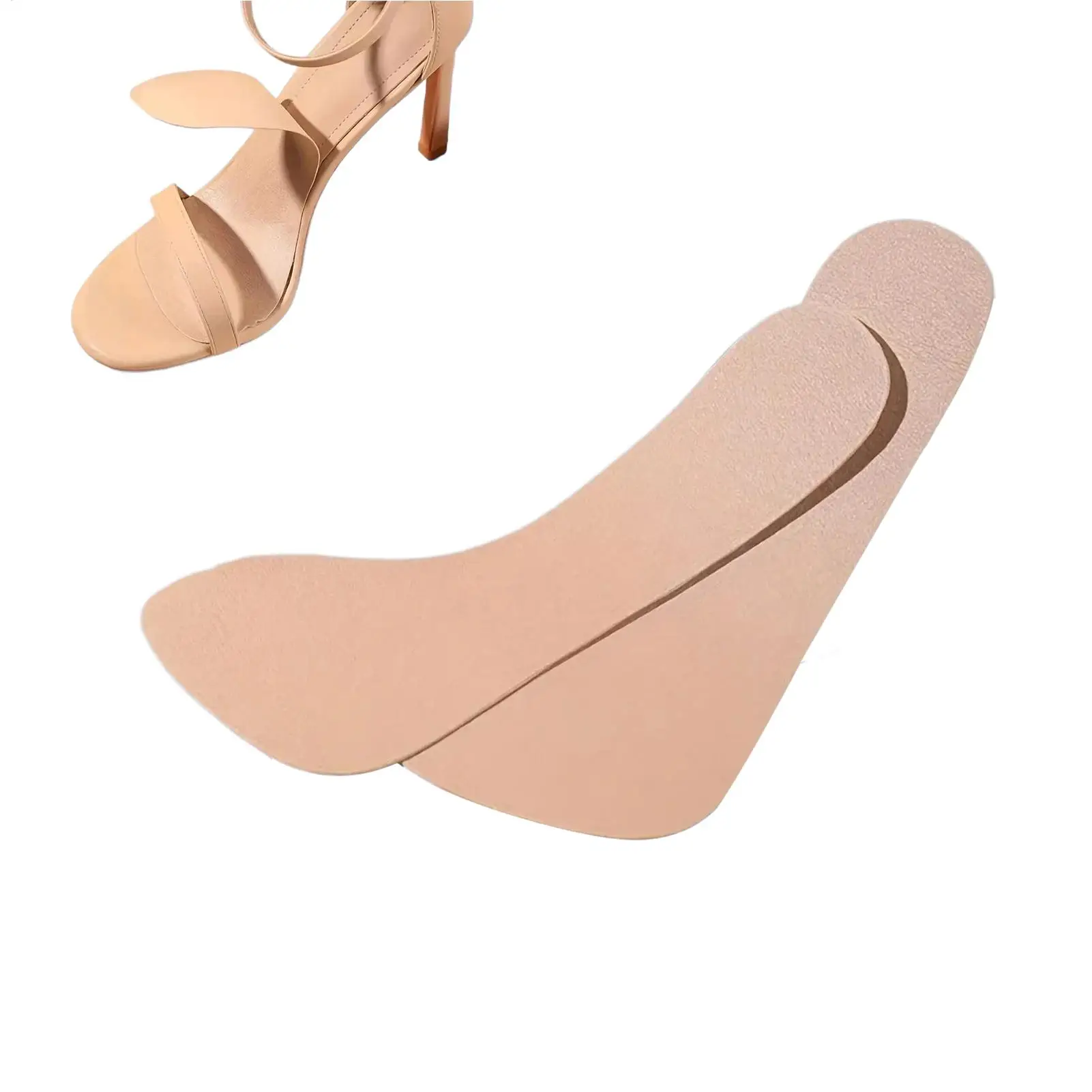 Women's Sandal Insoles | Ultra-Thin Anti-Slip Foot Pads, Sweat-Absorbing Adhesive Inserts For Secure Fit & Walking Comfort
