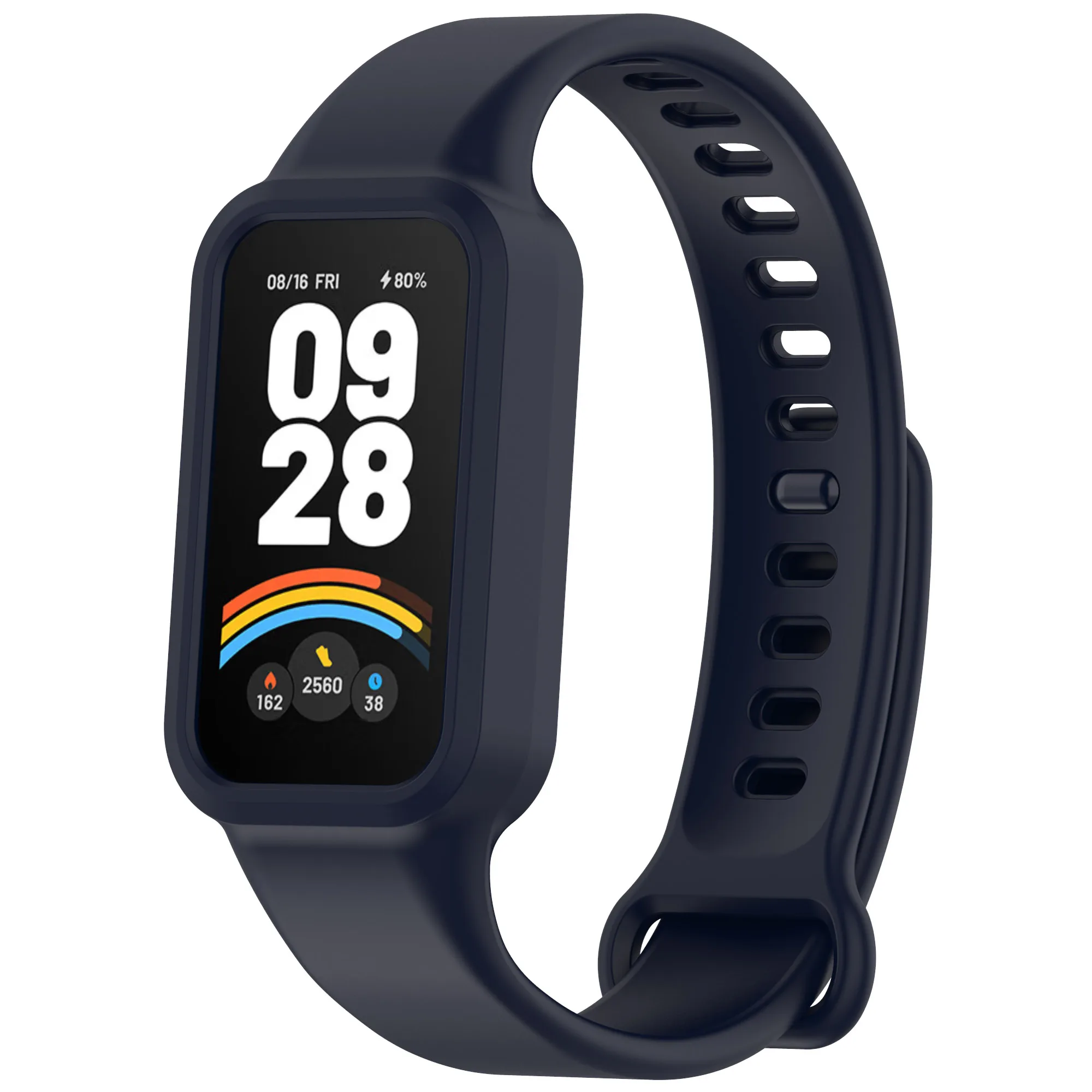 Silikonarmband für Xiaomi Smart Band 9 Active Armband Smartwatch-Zubehör Armband für Redmi Band 3 Armband Xiaomi Uhrenhülle – Detail 23