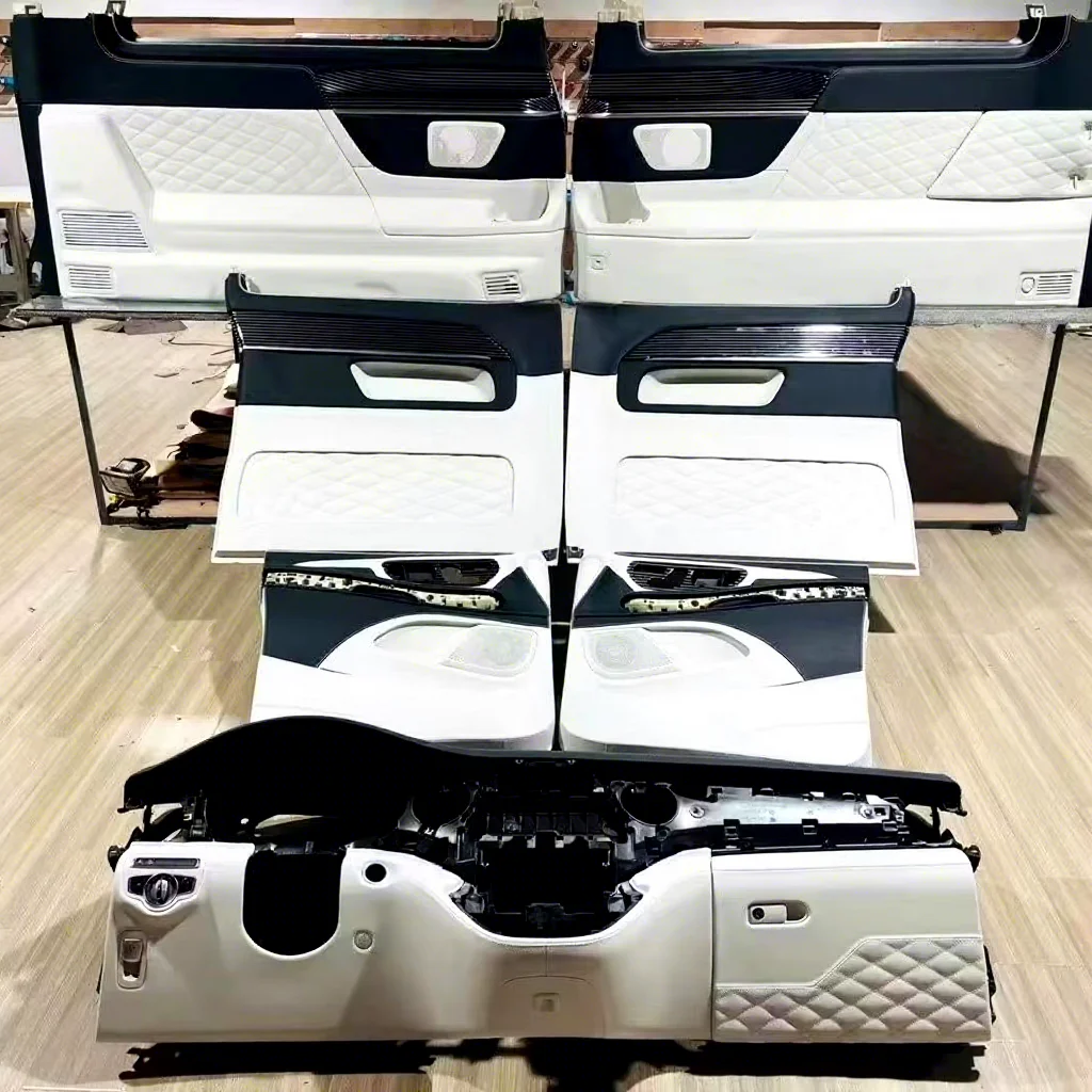 

Luxury Vclass Full Interior Upgrade Original Door Seat Cover Conversion to W447 V220D V250 V260L