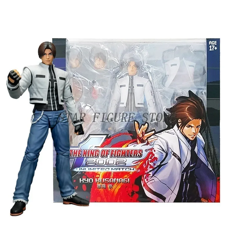 19cm The King of Fighters Kyo Kusanagi NESTS Action Figure Storm Toys KOF '98UM Figurine PVC Model Movable Figures Decorations