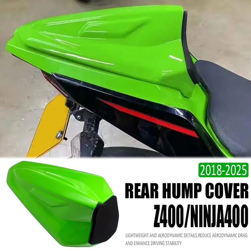 

New For Kawasaki Ninja400 NINJA 400 Z400 Z400 2018-2025 2022 2021 2020 Motorcycle Rear Passenger Pillion Seat Cover Fairing Cowl