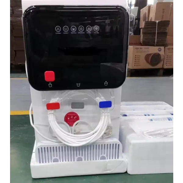 -pp New Arrival 7 Stages RO Hot and Cold Desktop Water Dispenser with Filter System 4