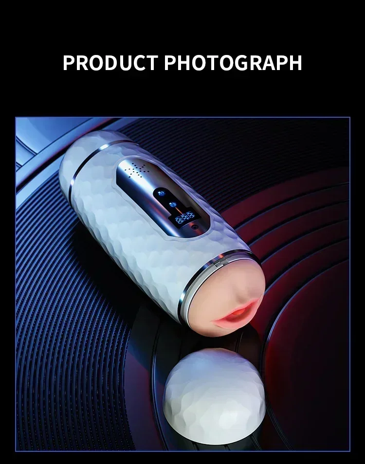 Automatic Sucking Double Headed Count Male Sex Toys Masturbator Cup for Man Real Pussy Vagina Equipment Machine Adult Men Goods - Image 6