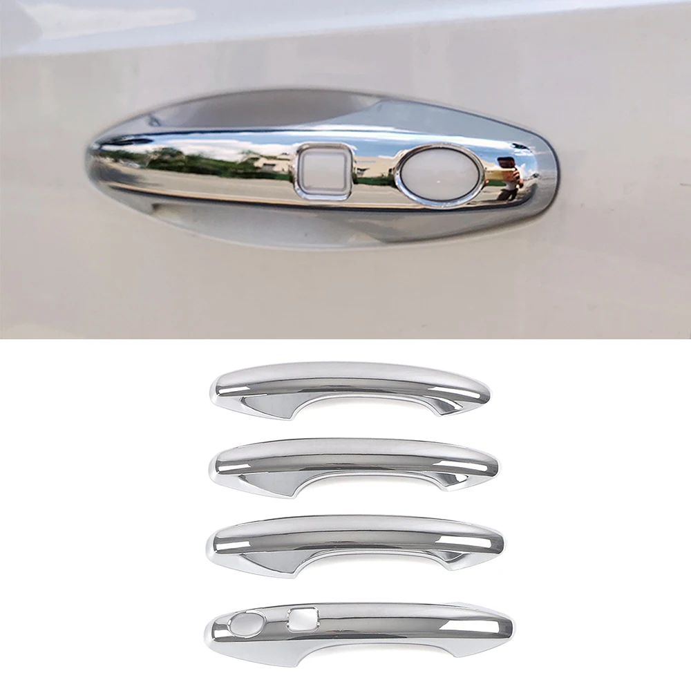 

Exterior Part For Haval Jolion 2021-2024 Car Door Handle Cover Trim Chrome Color Decorate Modify Protector Sticker Anti Scratch