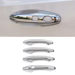 Exterior Part For Haval Jolion 2021-2024 Car Door Handle Cover Trim Chrome Color Decorate Modify Protector Sticker Anti Scratch