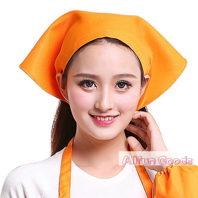 [TG835]Offers 5 Colors To Choose From Chef's Hats Headscarves And Homemade Food Hats Catering Waiter Work Hats