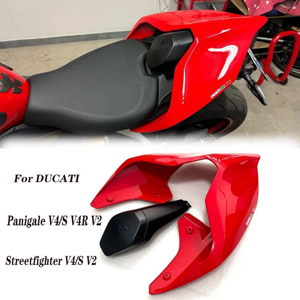 

For DUCATI Panigale V4/S V4R V2 Streetfighter V4/S V2 Superleggera Street Fighter Seat Cover Tail Fairing Rear Single Seat Hump