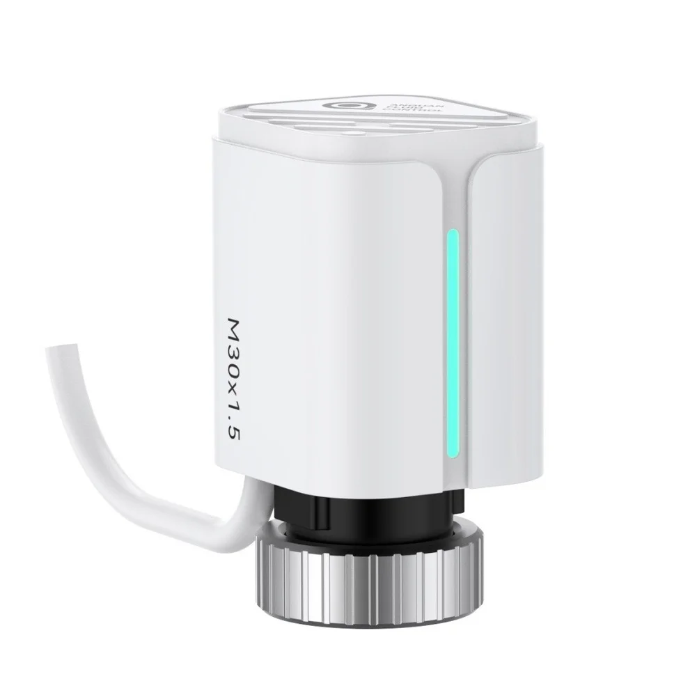 For Underfloor Heating Electric Actuator M30x1.5 Type IP56 Dust Moisture Resistant Fast 40s Opening 18s Closing Time