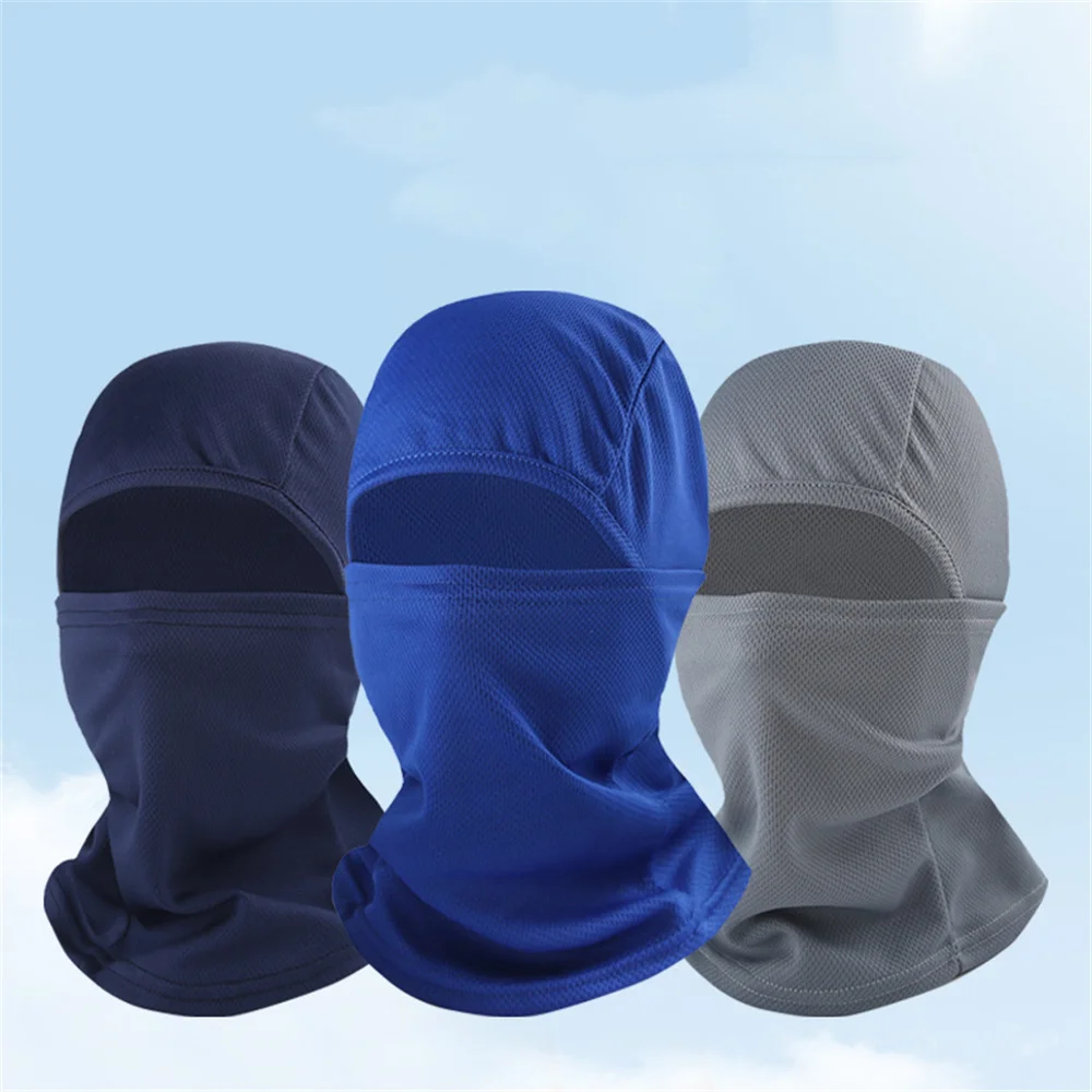 Sunscreen Full Face Cool Cycling Hood For Men Women Facemask Hiking Scarf Bicycle Balaclava Accessories