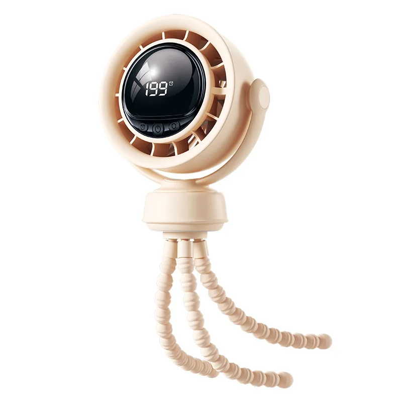 2026 octopus baby car special silent fan charging 199 speed variable speed automatic shaking baby fan