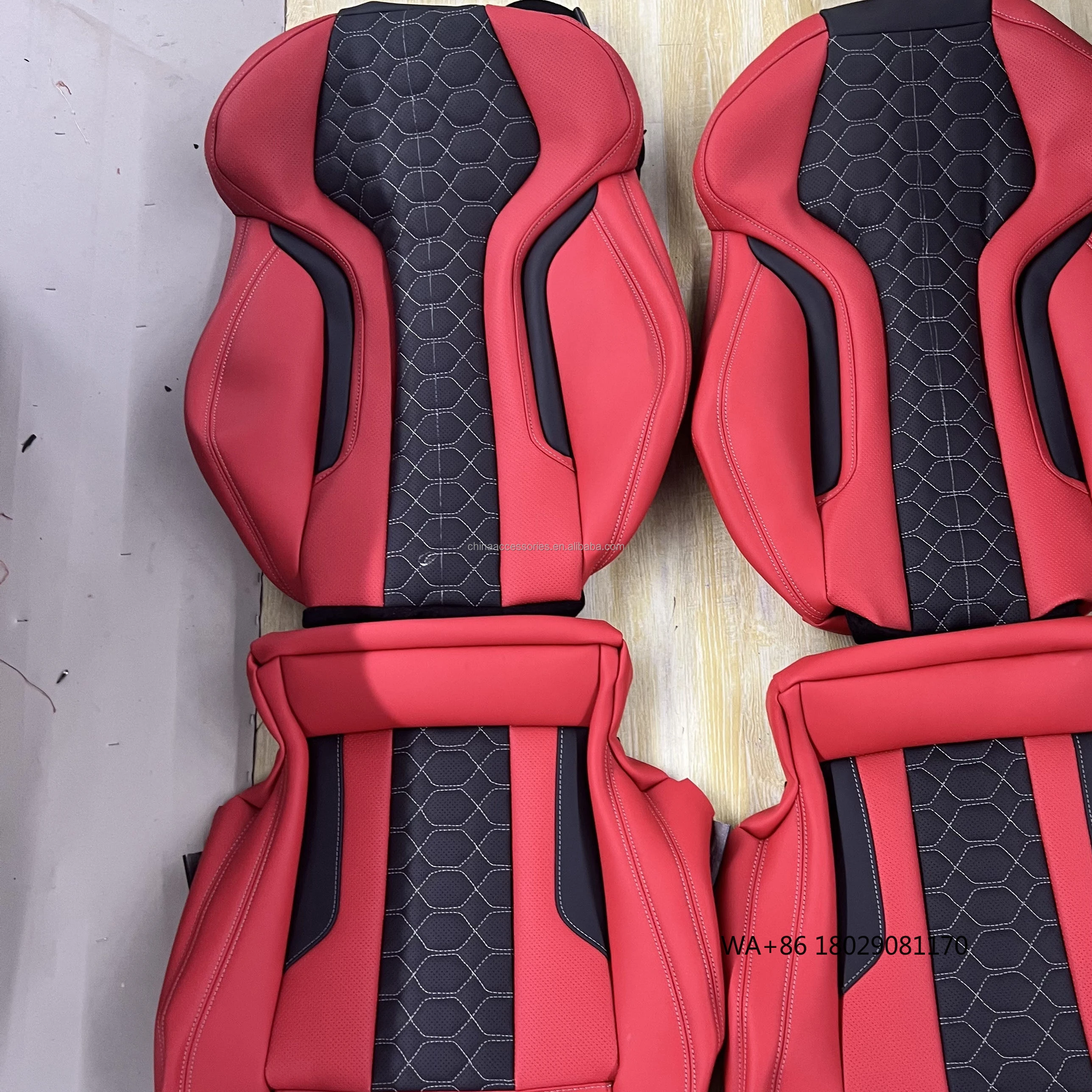

YLA Leather Customized Car Accessories Waterproof Car Seat Protector Car Seat Covers Full Set Luxury for