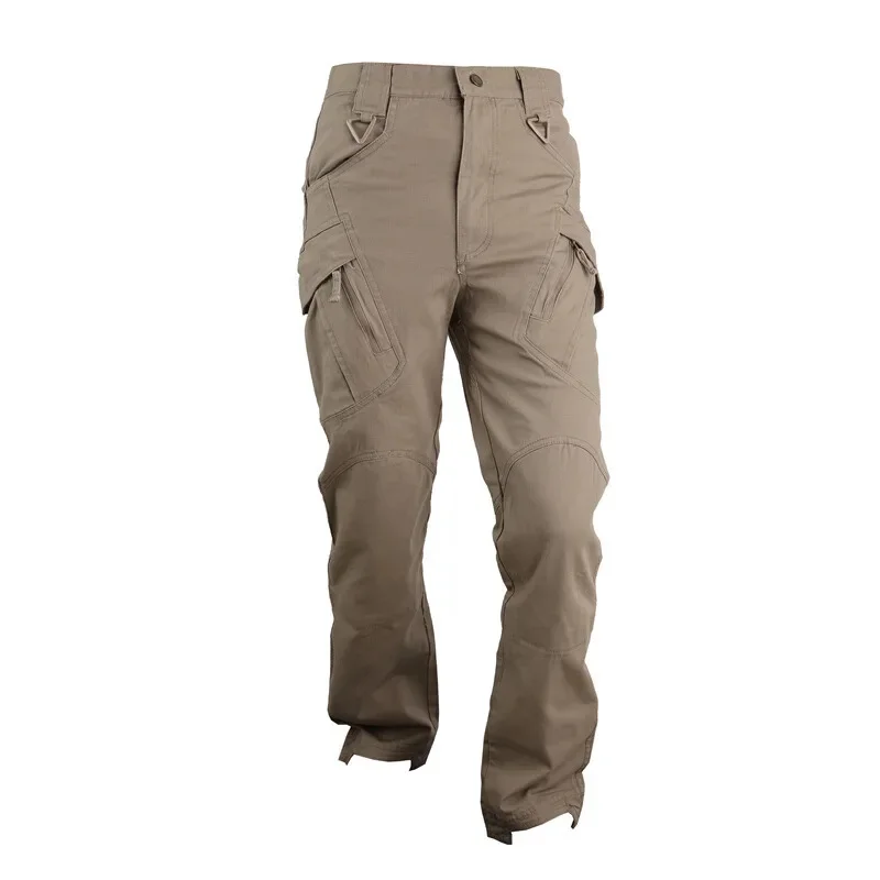 Men's Military Tactical Training Trousers Quick-Dry Pants Long Cargo Breathable Tactics Camp Climbing Fishing Male Outdoor