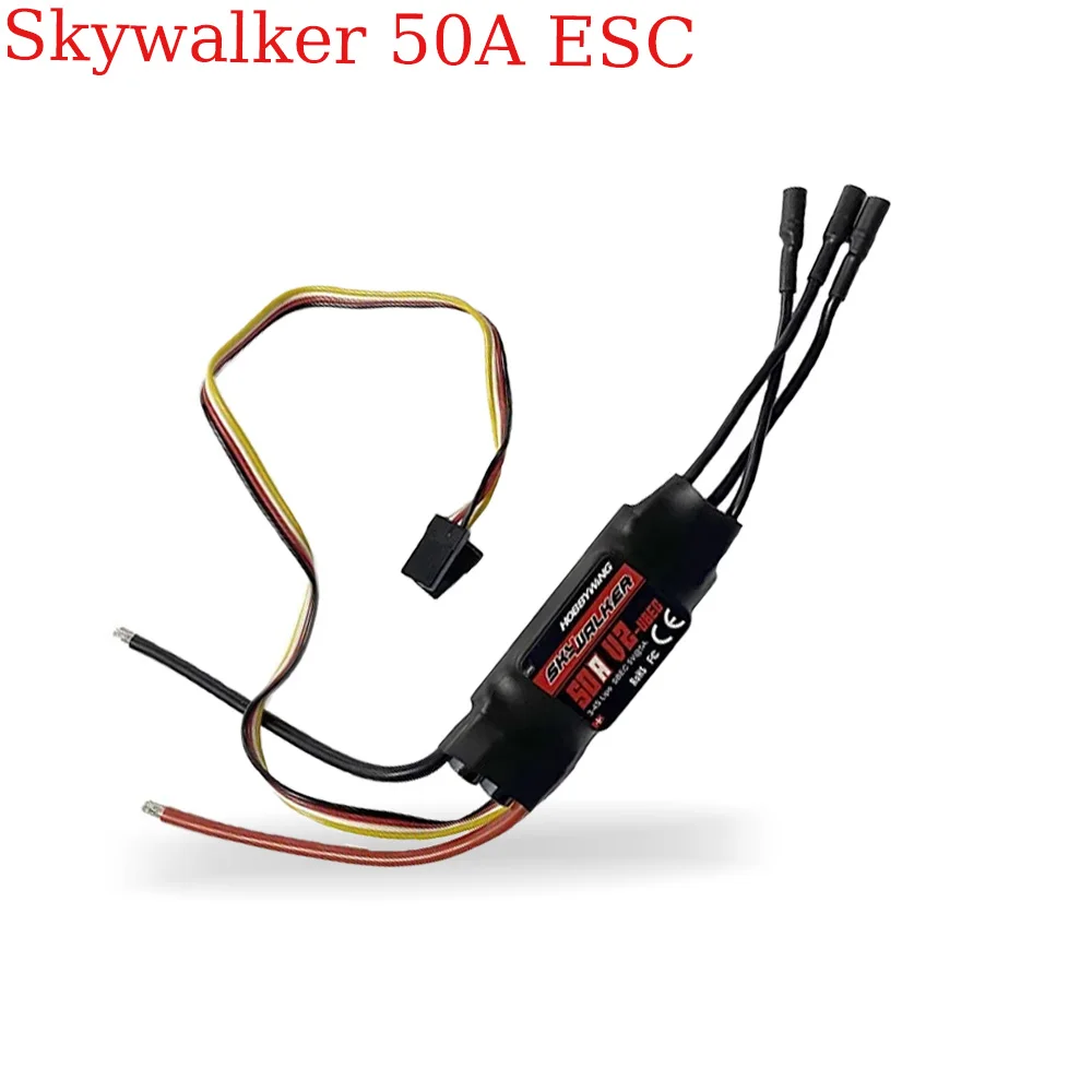 A Hobbywing Skywalker 40A 50A 60A 80A 15A 20A 30A ESC Speed Controller For RC Airplanes Helicopter Quadcopter