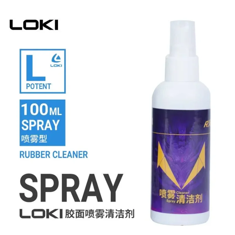 LOKI Professional Table Tennis Rubber Cleaner 110-200ml Ping Pong Racket Clean Mist Wash Detergent Water