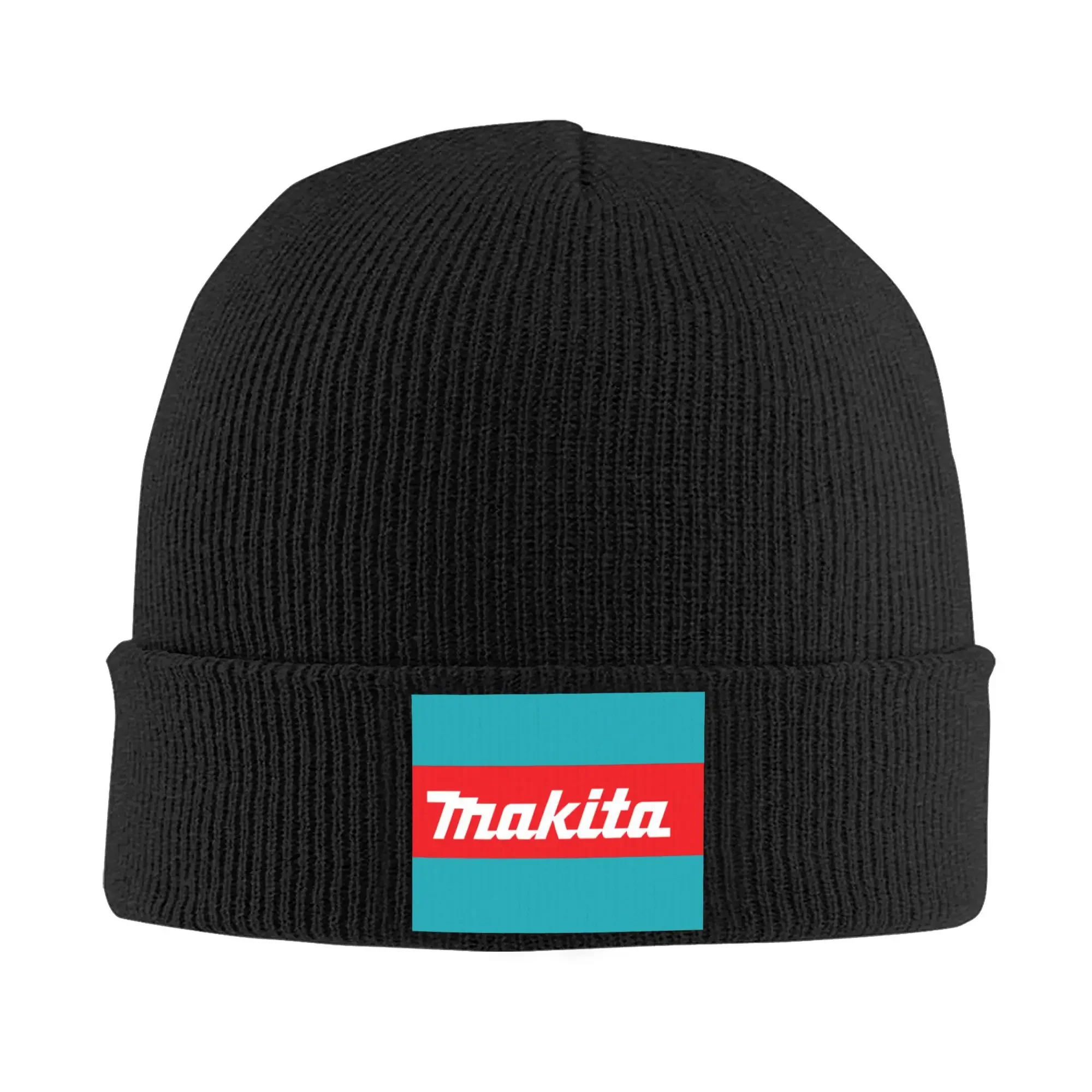 Custom Makitas Power Tool Skullies Beanies Caps For Men Women Unisex Outdoor Winter Warm Knitting Hat Adult  Bonnet Hats