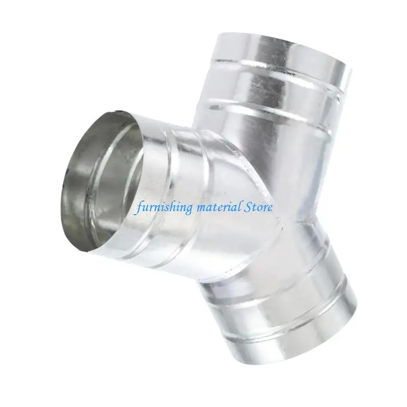 Y5GD Multiple Purpose Galvanized Steel Y Branch route Pipe Component 45 Degree Position