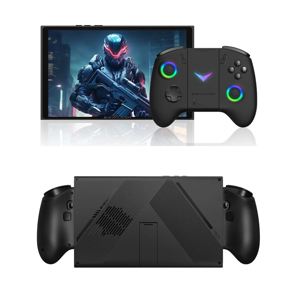 أحدث كمبيوتر محمول ONEXPlayer X1 mini 8.8 بوصة AMD 8840u AMD AI9 HX، لعب الألعاب ومشاهدة مقاطع الفيديو، وحدة تحكم ألعاب محمولة #6