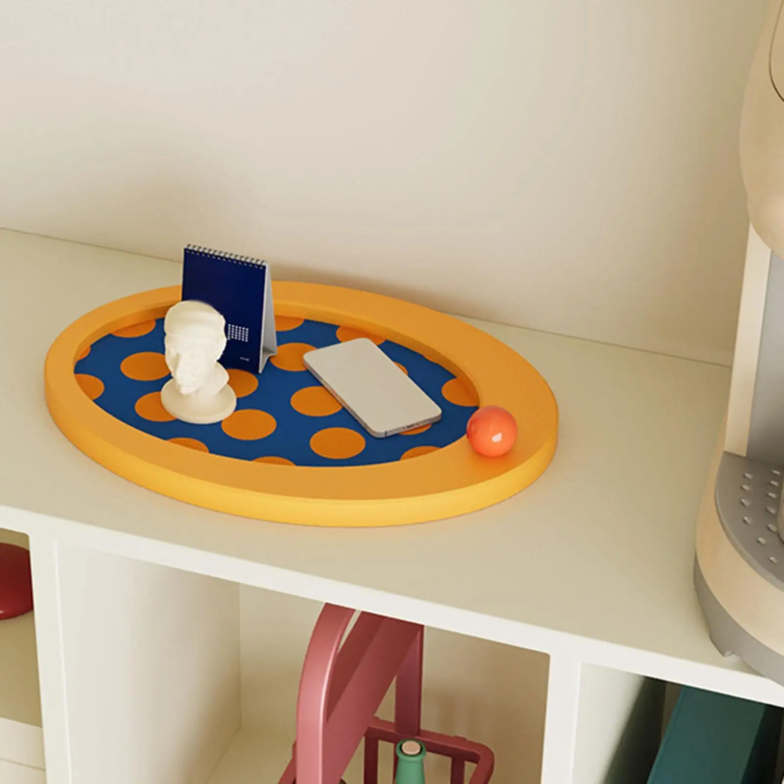 

Valet Tray Desktop Organizer Hotel Party Vanity Tray Guest Room Storage Tray