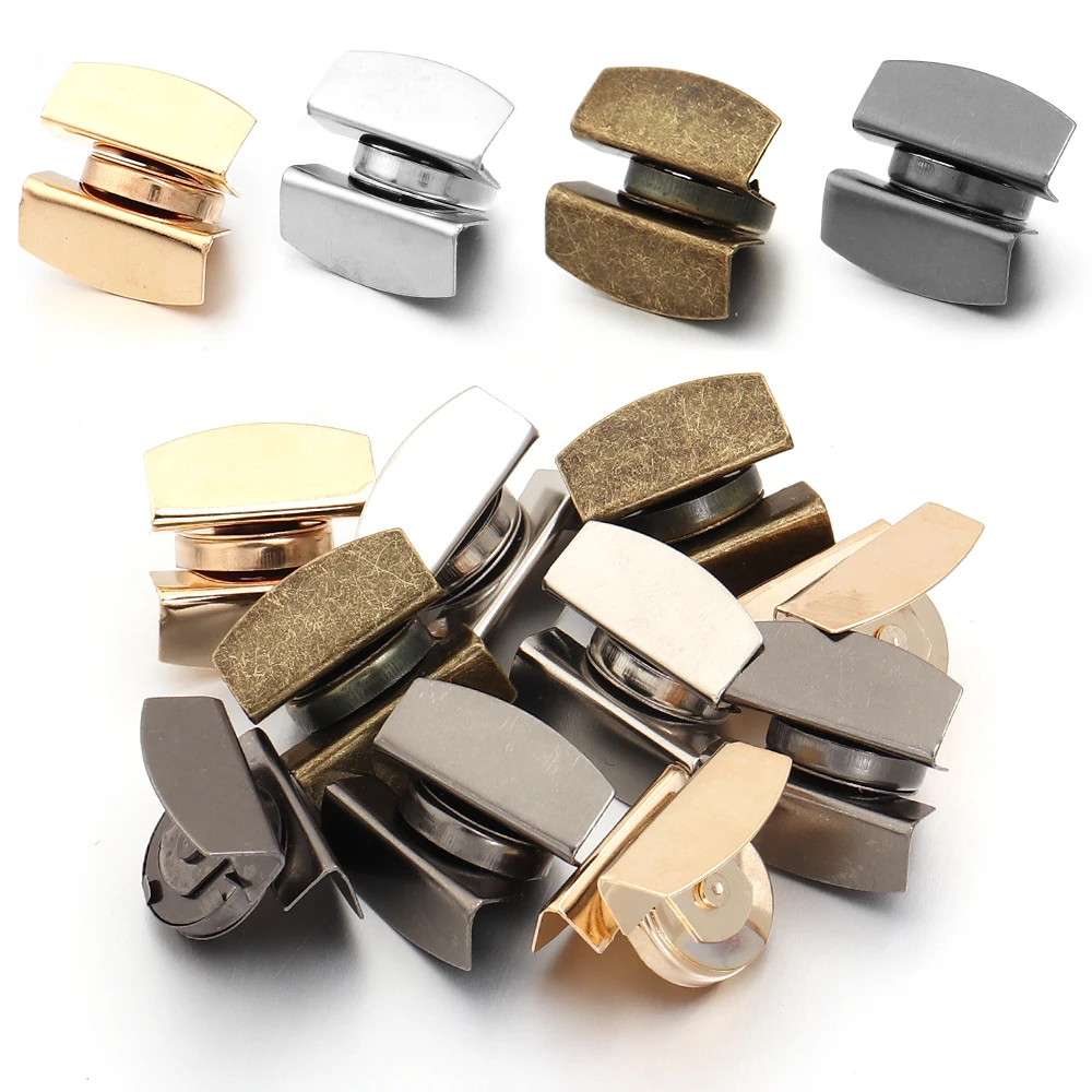 5 Paar Metallische Nahtlose Magnetverschlüsse Versteckte Druckknöpfe für DIY-Taschen, Handtaschen, Geldbörsen, Verschluss-Magnetknöpfe Zubehör – Detail 5