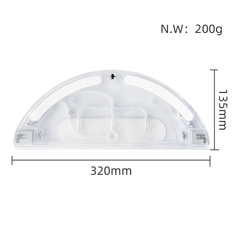 Kit de pièces de rechange pour Xiaomi Dreame L10 / L10 Pro / D9 / D9 Pro / D9 Max/2C, serpillière à eau précieuse, chiffon de gril, accessoires de remplacement