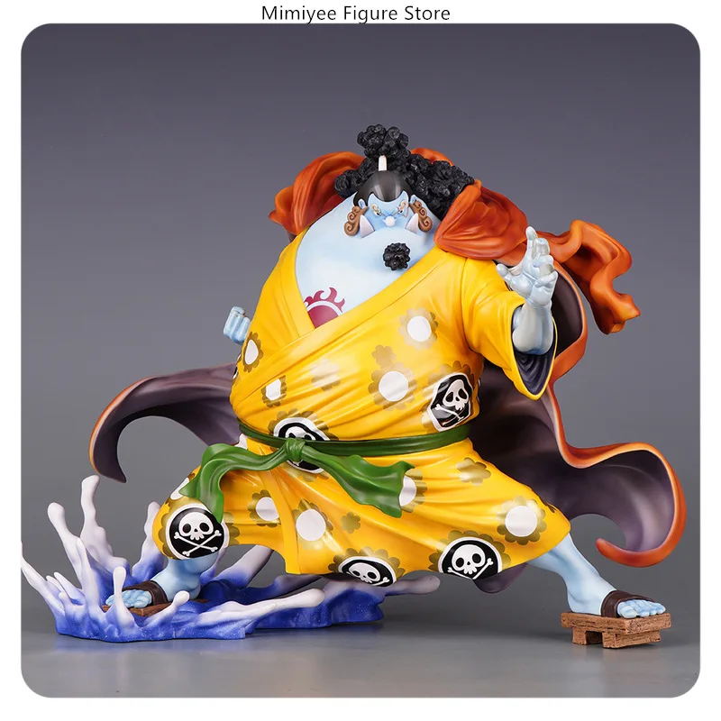 ​ ​ One Piece Jinbe Caballero del Mar Siete Señores de Guerra del Mar 25 cm Figura de Anime Grande Estatua Decoración de Escritorio Regalo ​ ​