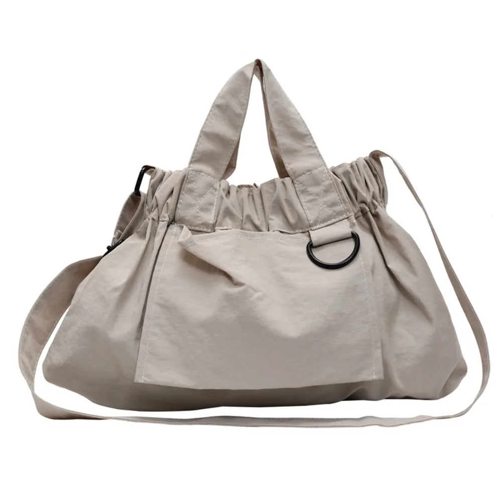

Harajuku Nylon Cloth Shoulder Bag Tote Bags Bundle Pocket Women Messenger Bag Handbag Ins Version Nylon Crossbody Bag Students