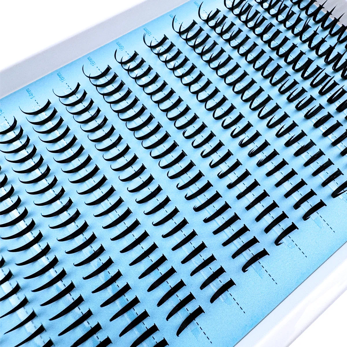 Spikes/80D/100D/Reusable Individual Segmented False Eyelashes Wispy&Ultra Soft 12-20MM DIY Eyelash Extension At Home