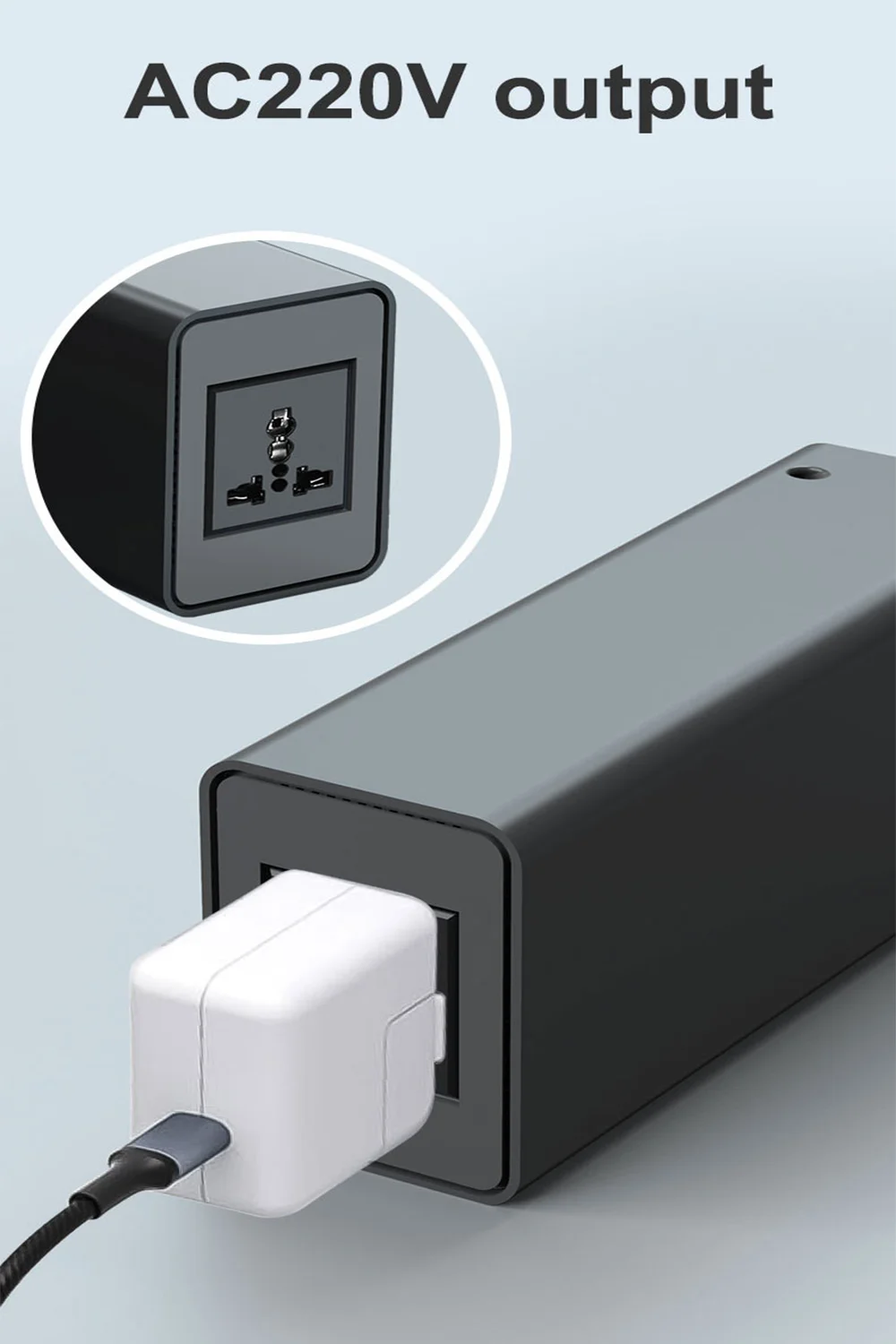 

Портативное зарядное устройство мощностью 200 Вт с безопасным и прочным литиевым элементом для аварийного питания на открытом воздухе (телефоны, iPad, ноутбуки).