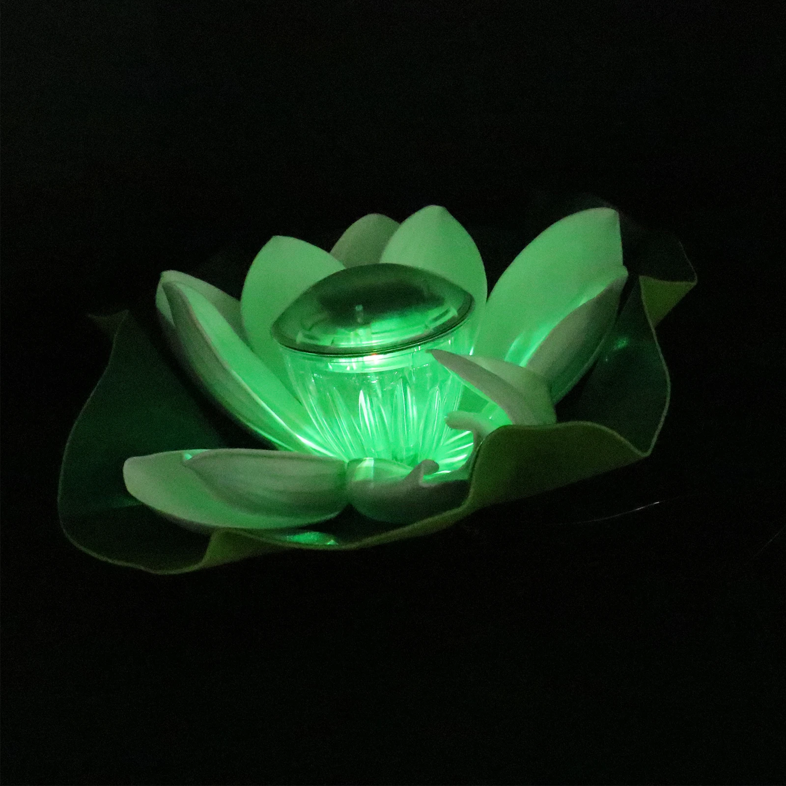 

Water Feature Outdoor Solar Powered Lotus Lamp Led Waterproof Floating Decorations