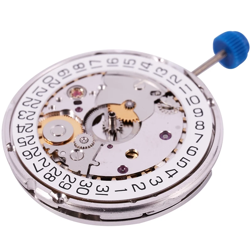 For ETA 2824-2 SELLITA SW200 White 3H Mechanical Watch Clock Movement