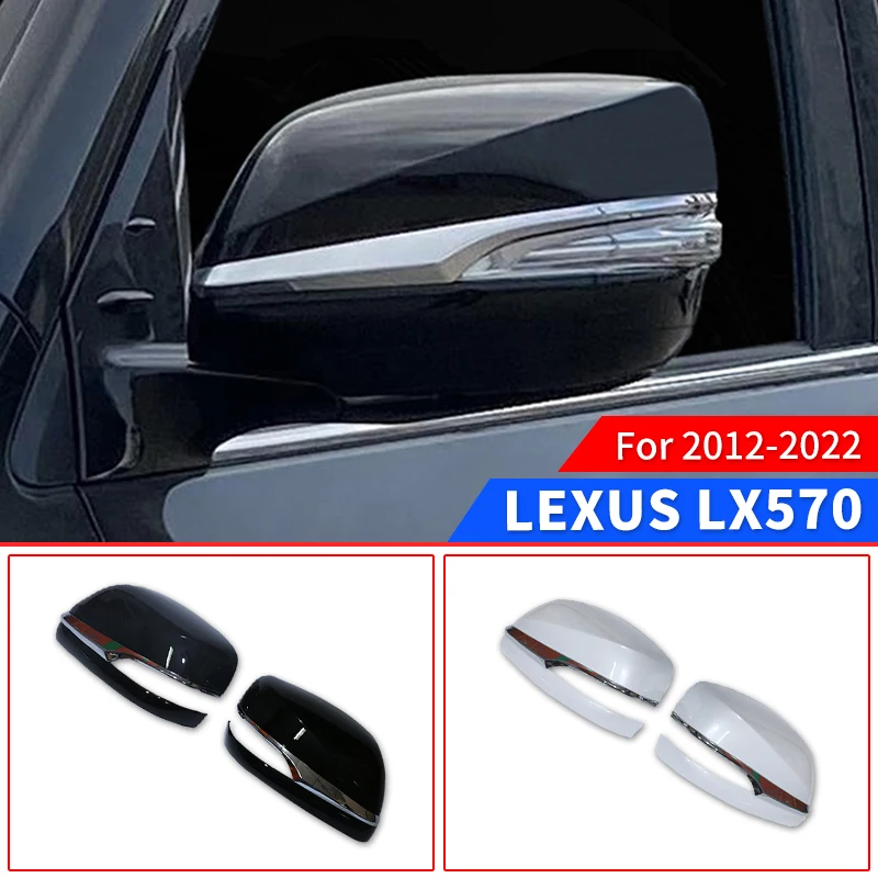 

Rearview Mirror Cover Replacement Parts Fit for Lexus LX570 LX 570 2012-2022 Exterior Modification Accessories,Turn Signal Cover