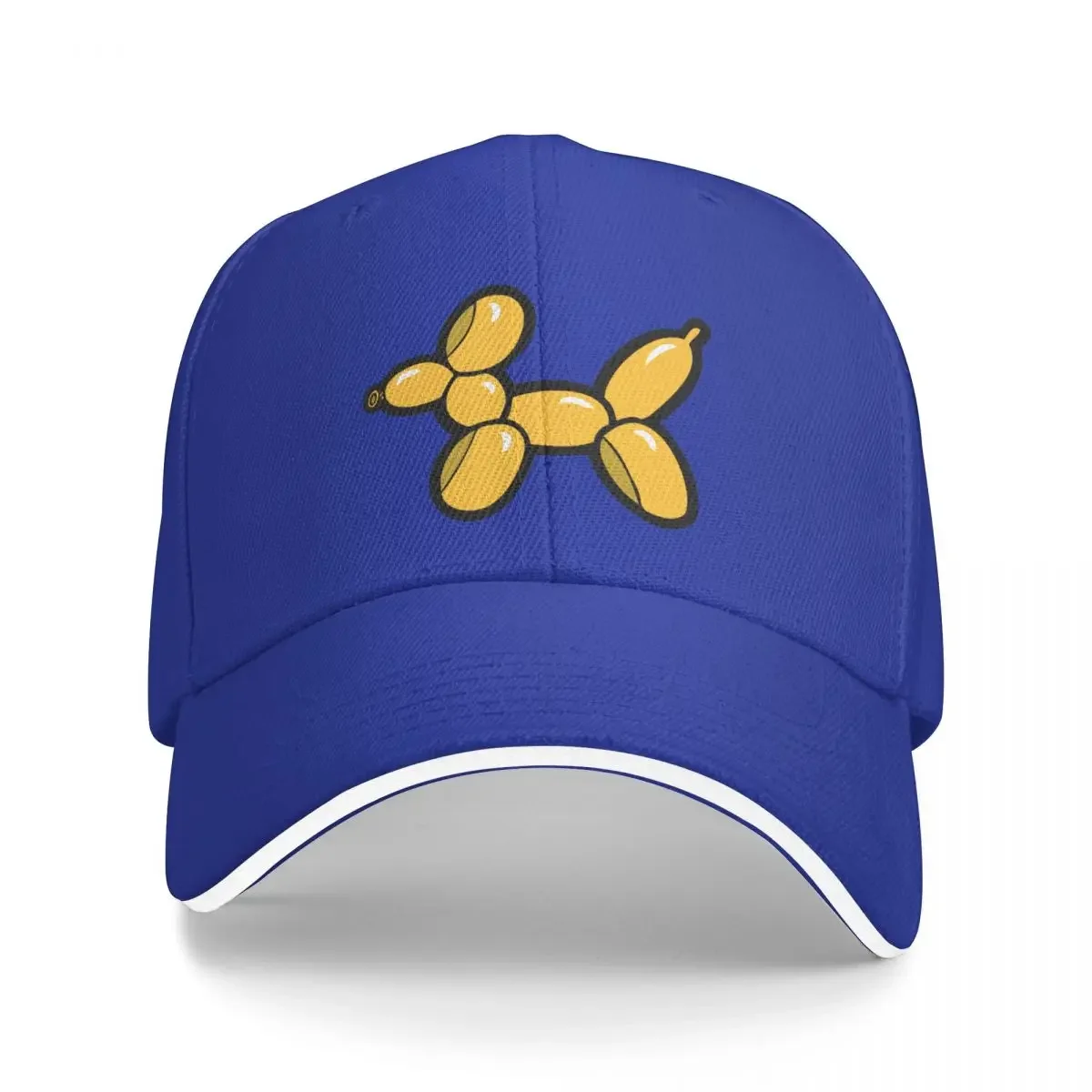 

Balloon Animal Dogs Pattern in Red Baseball Cap Fashion Beach Luxury Hat Snapback Cap Women Beach Fashion Men'S