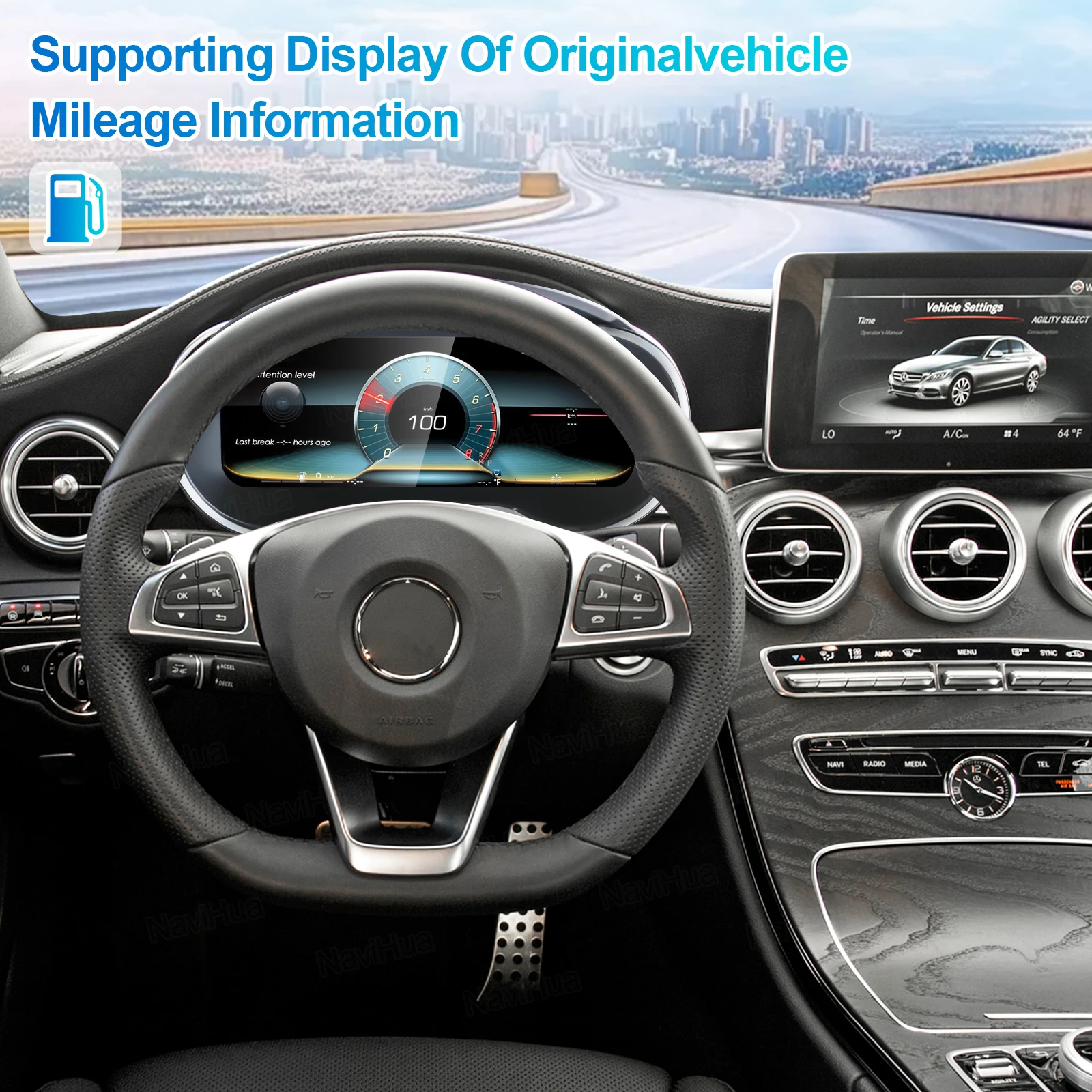 Mercedes Benz GLC/C-Class 12.3