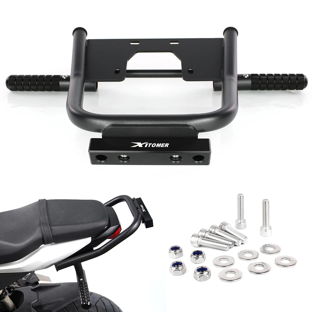 Motorcycle Steel Subcage and Scrape Bars Rear Peg Support Stunt 12 o'clocK Grom 125 MSX125 2016 2017 2018 2019 2020 For Honda