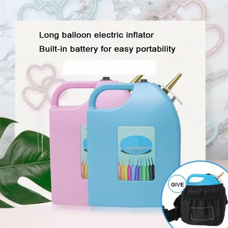 Portable Wireless Balloon Inflation Pump Electricr Rechargeable Long Balloon Inflator