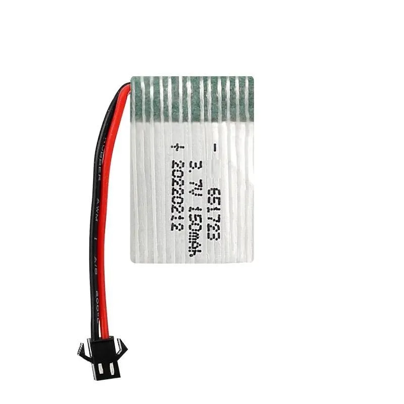 for Spot 3.7V 150mAh Lithium Battery 20C High Rate for H36 Drone 651723 Model Aircraft Battery